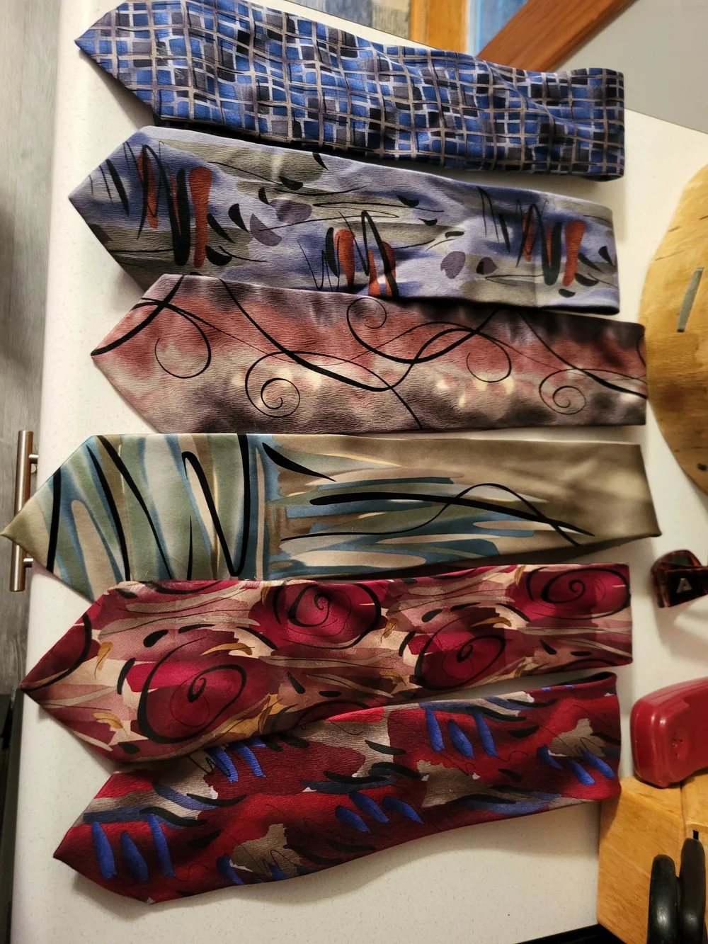 Jerry Garcia Ties Lot of 6 Men's Ties